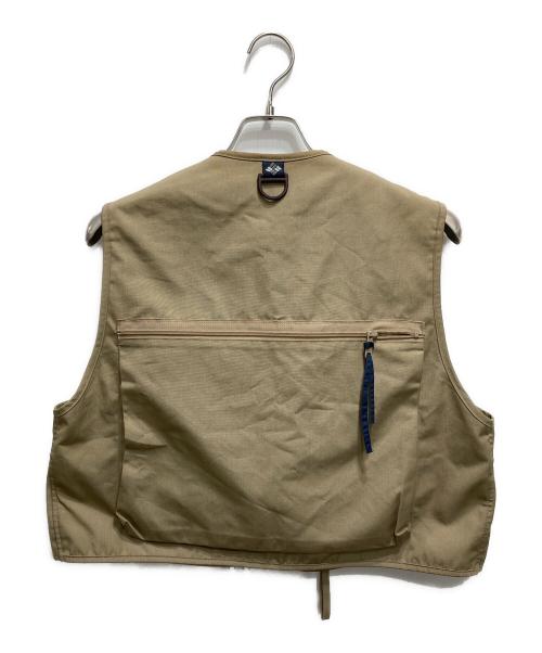 Columbia（コロンビア）Columbia (コロンビア) フィッシングベスト ブラウン サイズ:Mの古着・服飾アイテム