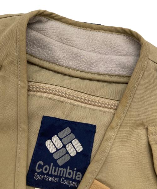 Columbia（コロンビア）Columbia (コロンビア) フィッシングベスト ブラウン サイズ:Mの古着・服飾アイテム