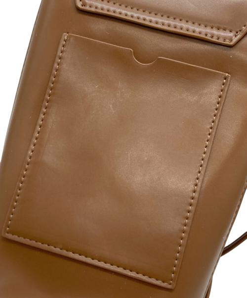 ear PAPILLONNER（イアパピヨネ）ear PAPILLONNER (イアパピヨネ) ショルダーバッグ ブラウンの古着・服飾アイテム