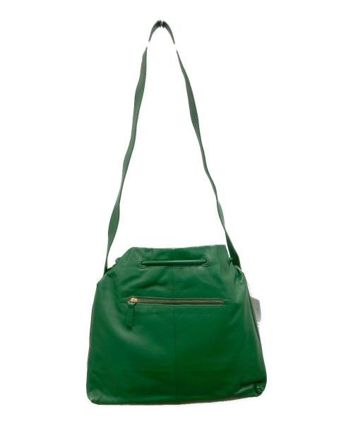 ear PAPILLONNER（イアパピヨネ）ear PAPILLONNER (イアパピヨネ) ショルダーバッグ グリーン 未使用品の古着・服飾アイテム