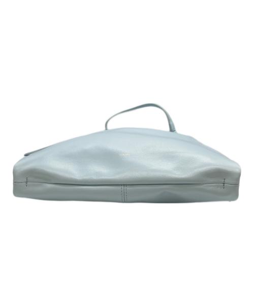 Beaure（ビュレ）Beaure (ビュレ) パーティション レザー バッグ 小 ブルー サイズ:- 未使用品の古着・服飾アイテム