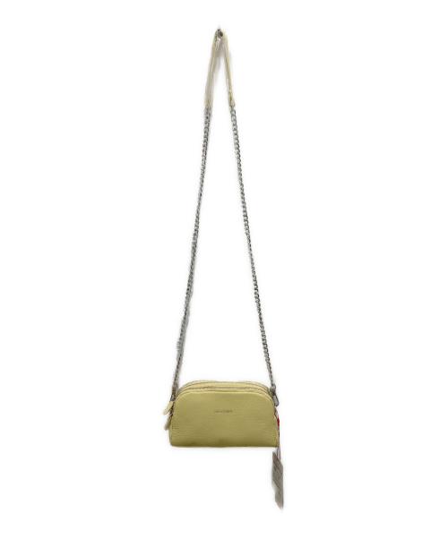 DRESSTERIOR（ドレステリア）DRESSTERIOR (ドレステリア) チェーンストラップマルチポケットポーチ イエロー 未使用品の古着・服飾アイテム