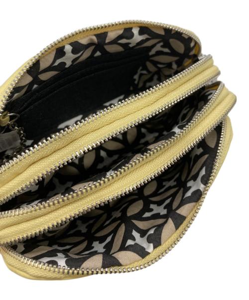 DRESSTERIOR（ドレステリア）DRESSTERIOR (ドレステリア) チェーンストラップマルチポケットポーチ イエロー 未使用品の古着・服飾アイテム