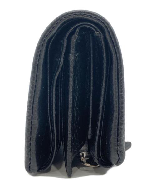 ear PAPILLONNER（イアパピヨネ）ear PAPILLONNER (イアパピヨネ) PEZ(ペッツ)× ear　2つ折り財布 ブラック 未使用品の古着・服飾アイテム