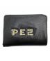 ear PAPILLONNER (イアパピヨネ) PEZ(ペッツ)× ear　2つ折り財布 ブラック 未使用品：8000円