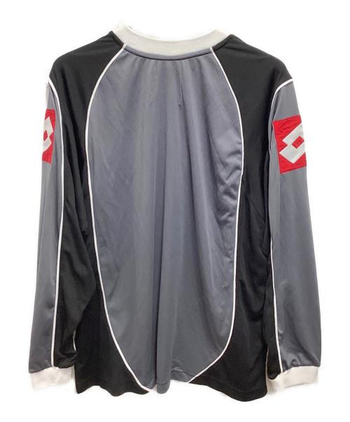 LOTTO（ロット）LOTTO (ロット) Diaspora Skateboards (ディアスポラスケートボードズ) ゲームシャツ グレー サイズ:M 未使用品の古着・服飾アイテム