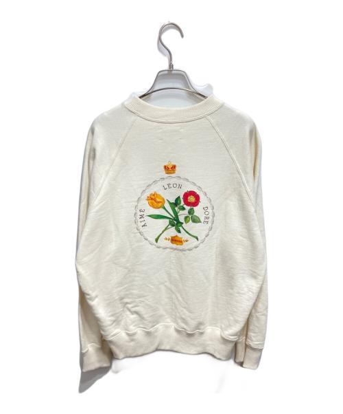 Aime Leon Dore（エメ レオン ドレ）Aime Leon Dore (エメ レオン ドレ) スウェット ベージュ サイズ:-の古着・服飾アイテム