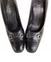 中古・古着 GUCCI (グッチ) ヒールパンプス ブラック サイズ:36：3000円