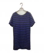 LOUIS VUITTONルイ ヴィトン）の古着「レースワンピース」｜ネイビー