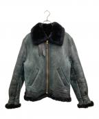 Schottショット）の古着「Ｂ-3シープスキンムートンフライトジャケット」｜ブラック