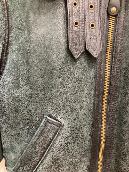 Schott（ショット）Schott (ショット) Ｂ-3シープスキンムートンフライトジャケット ブラック サイズ:38の古着・服飾アイテム