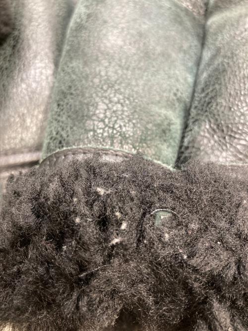 Schott（ショット）Schott (ショット) Ｂ-3シープスキンムートンフライトジャケット ブラック サイズ:38の古着・服飾アイテム