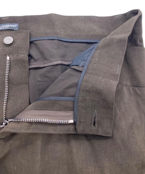 DOLCE & GABBANA（ドルチェ＆ガッバーナ）DOLCE & GABBANA (ドルチェ＆ガッバーナ) パンツ ブラウン サイズ:56の古着・服飾アイテム