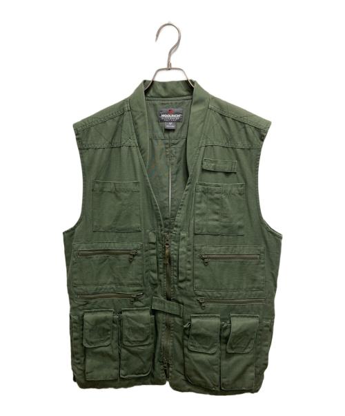 WOOLRICH（ウールリッチ）WOOLRICH (ウールリッチ) ミリタリーベスト グリーン サイズ:Mの古着・服飾アイテム