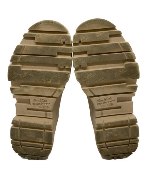 Rockfish Weatherwear（ロックフィッシュウェザーウェア）Rockfish Weatherwear (ロックフィッシュウェザーウェア) レインブーツ ベージュ サイズ:UK4の古着・服飾アイテム