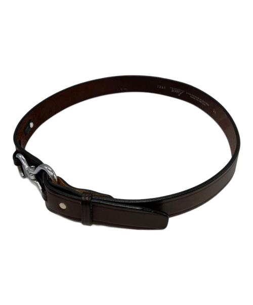 TORY（トリー）TORY (トリー) レザーベルト ブラウン サイズ:34の古着・服飾アイテム