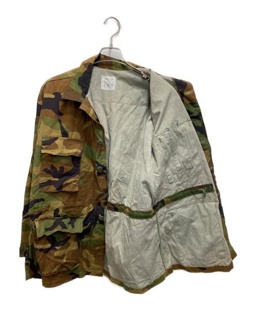 HOUSTON（ヒューストン）HOUSTON (ヒューストン) カモフラジャケット ブラウン×グリーン サイズ:XLの古着・服飾アイテム