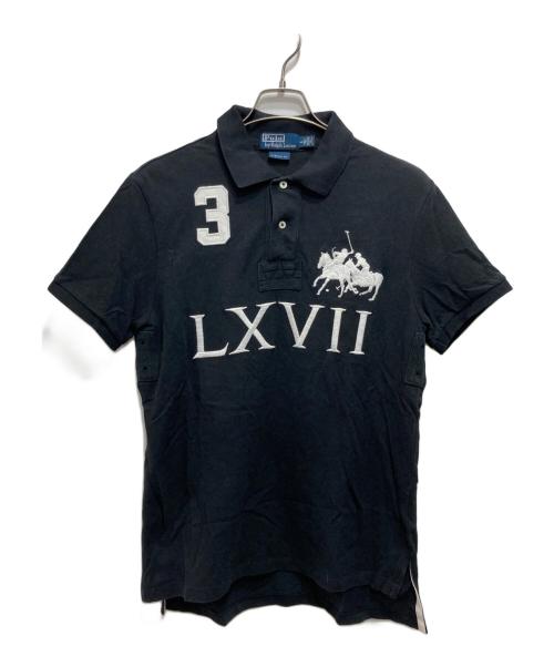POLO RALPH LAUREN（ポロ・ラルフローレン）POLO RALPH LAUREN (ポロ・ラルフローレン) ポロシャツ ブラック サイズ:Lの古着・服飾アイテム