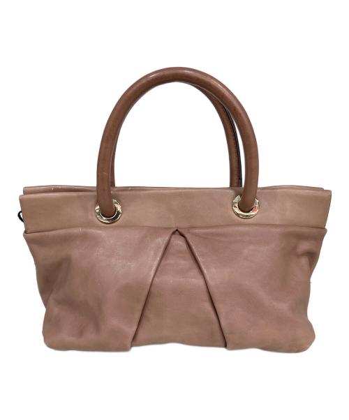 Marc by Marc Jacobs（マークバイマークジェイコブス）Marc by Marc Jacobs (マークバイマークジェイコブス) レザー2WAYショルダーバッグ ブラウンの古着・服飾アイテム