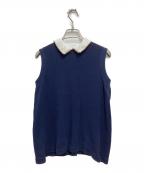 45Rフォーティファイブ・アール）の古着「インディゴオーガニックピマバスケットカノコキャミソール」｜ネイビー