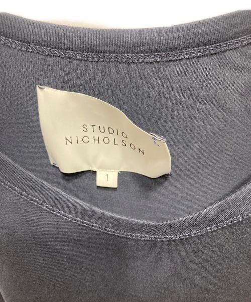 STUDIO NICHOLSON（スタジオ ニコルソン）STUDIO NICHOLSON (スタジオ ニコルソン) ノースリーブワンピース ネイビー サイズ:Ｓの古着・服飾アイテム