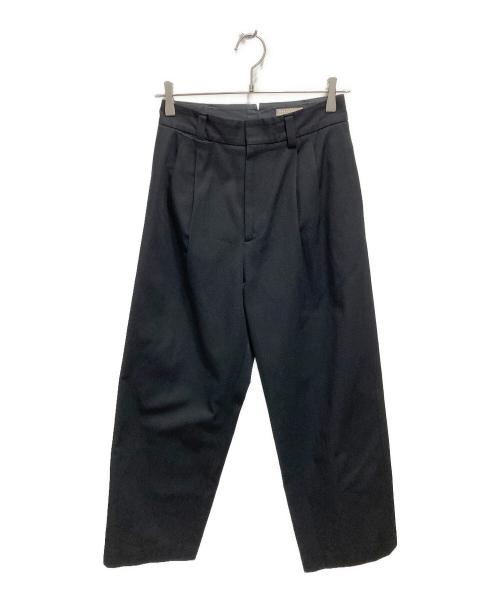 MARGARET HOWELL（マーガレットハウエル）MARGARET HOWELL (マーガレットハウエル) ウールコットンツイルスラックス ネイビー サイズ:Sの古着・服飾アイテム