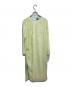 RELDI（レルディ）の古着「PRIMITIVE PATTERN DRESS」｜黄緑
