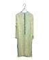 RELDI (レルディ) PRIMITIVE PATTERN DRESS 黄緑 サイズ:Ⅿ：5000円