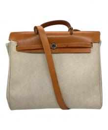 HERMES（エルメス）の古着「エールバッグMM」｜ベージュ