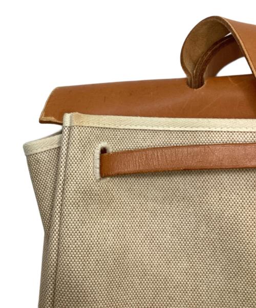 HERMES（エルメス）HERMES (エルメス) エールバッグMM ベージュの古着・服飾アイテム