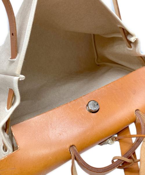 HERMES（エルメス）HERMES (エルメス) エールバッグMM ベージュの古着・服飾アイテム