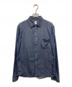 Berlutiベルルッティ）の古着「カリグラフィーデニムシャツ」｜インディゴ
