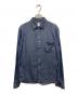 Berluti（ベルルッティ）の古着「カリグラフィーデニムシャツ」｜インディゴ