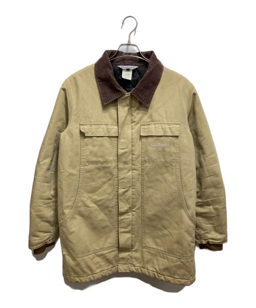 CarHartt（カーハート）CarHartt (カーハート) ダックカバーオール ベージュ サイズ:Mの古着・服飾アイテム