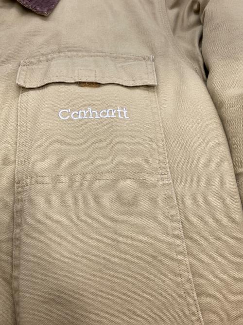 CarHartt（カーハート）CarHartt (カーハート) ダックカバーオール ベージュ サイズ:Mの古着・服飾アイテム