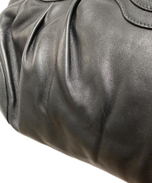 Salvatore Ferragamo（サルヴァトーレ フェラガモ）Salvatore Ferragamo (サルヴァトーレ フェラガモ) ガンチーニ マリッサ/ハンドバッグ ブラックの古着・服飾アイテム