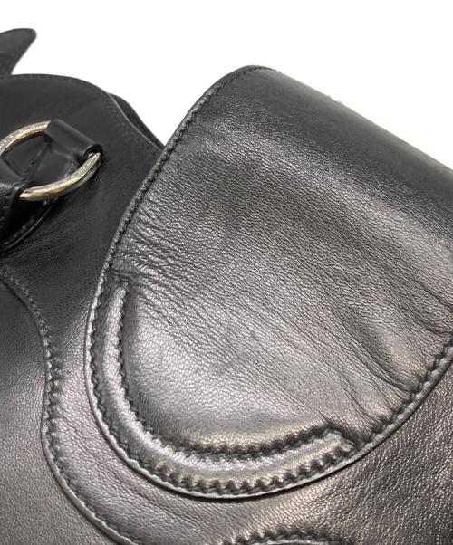 Salvatore Ferragamo（サルヴァトーレ フェラガモ）Salvatore Ferragamo (サルヴァトーレ フェラガモ) ガンチーニ マリッサ/ハンドバッグ ブラックの古着・服飾アイテム