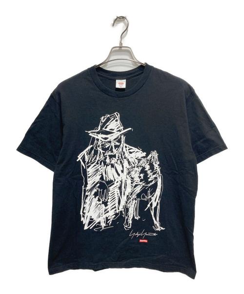 SUPREME（シュプリーム）SUPREME (シュプリーム) YOHJI YAMAMOTO Supreme portrait tee/2020FW ブラック サイズ:Mの古着・服飾アイテム