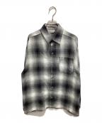CalTopキャルトップ）の古着「オンブレチェックシャツ」｜グレー