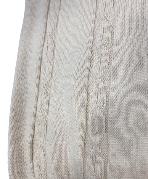 stussy（ステューシー）stussy (ステューシー) ニットポロシャツ ベージュ サイズ:Mの古着・服飾アイテム