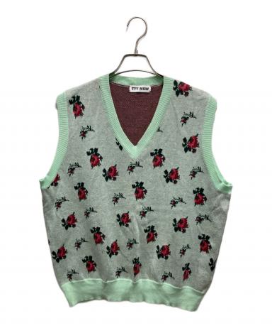小*栗様 TTT MSW 花柄ノースリーブベスト L 3086000536951370_01_9140w.jpeg