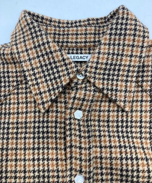OUR LEGACY（アワーレガシー）OUR LEGACY (アワーレガシー) Wool Shrunken Frontier Shirt ブラウン サイズ:44の古着・服飾アイテム