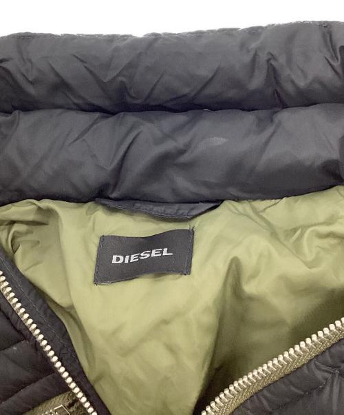 DIESEL（ディーゼル）DIESEL (ディーゼル) ダウンジャケット ブラック サイズ:XSの古着・服飾アイテム