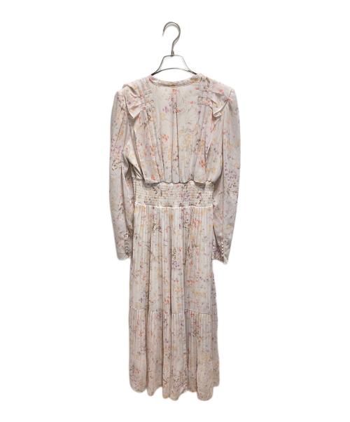 Snidel（スナイデル）Snidel (スナイデル) ウエストシャーリングプリーツワンピース ピンク サイズ:1の古着・服飾アイテム