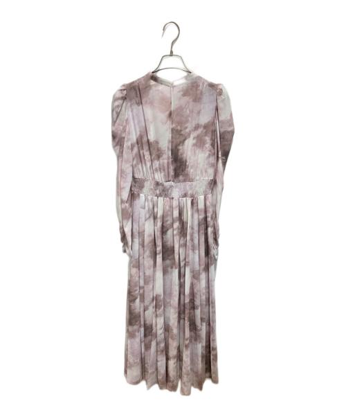 COCODEAL（ココディール）COCODEAL (ココディール) 水彩アートワンピース ピンク サイズ:Mの古着・服飾アイテム