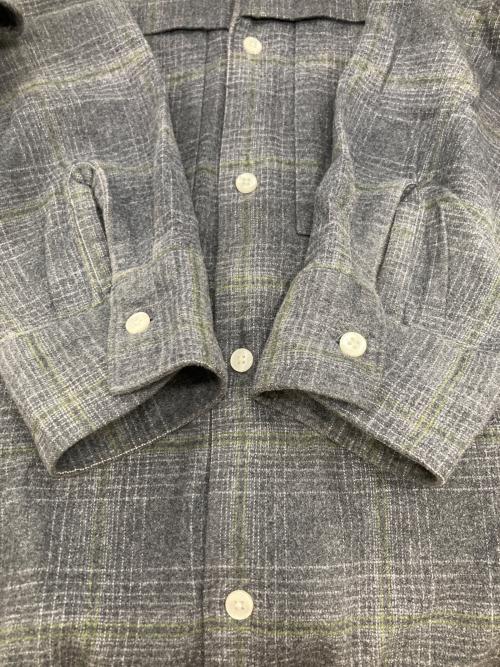 PENDLETON（ペンドルトン）PENDLETON (ペンドルトン) Wild Life Tailor (ワイルドライフテイラー) 別注 コットン ボードシャツ グレー サイズ:Ｌの古着・服飾アイテム
