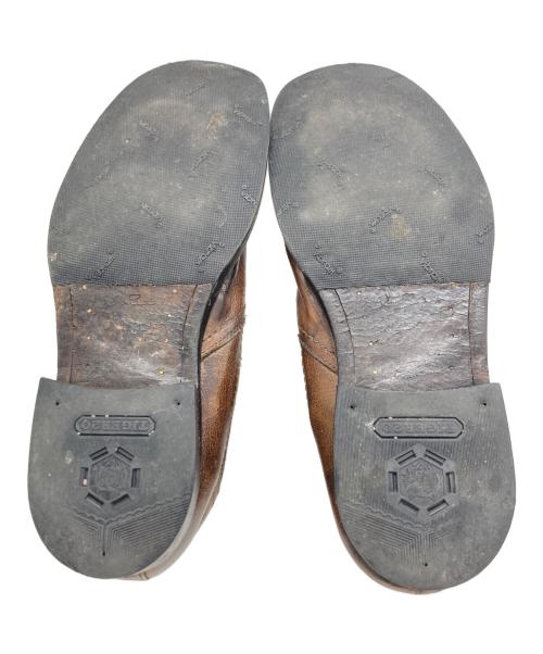 BUTTERO（ブッテロ）BUTTERO (ブッテロ) サイドゴアブーツ ブラウン サイズ:42の古着・服飾アイテム