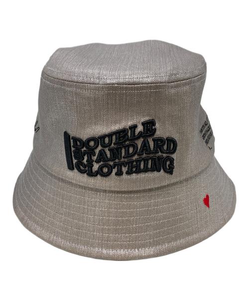 DOUBLE STANDARD CLOTHING（ダブルスタンダードクロージング）DOUBLE STANDARD CLOTHING (ダブルスタンダードクロージング) バケットハット シルバー サイズ:Freeの古着・服飾アイテム
