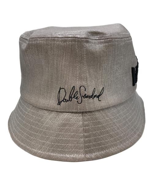 DOUBLE STANDARD CLOTHING（ダブルスタンダードクロージング）DOUBLE STANDARD CLOTHING (ダブルスタンダードクロージング) バケットハット シルバー サイズ:Freeの古着・服飾アイテム