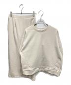 CLANEクラネ）の古着「ジャージーセットアップ」｜ベージュ